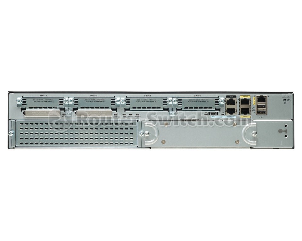 Cisco 2911 integrated services router